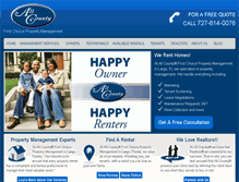 Tablet Screenshot of allcountyfirstchoice.com
